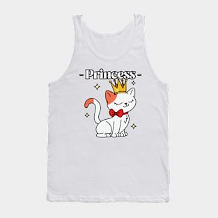 Cat Princess Kitten Princess Cute Cats Tank Top